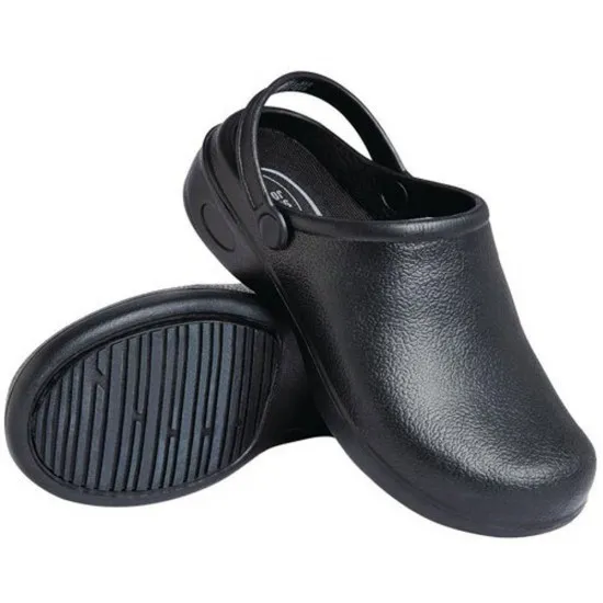Nisbet Essentials Chefs Clog Black 3637