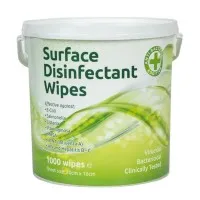Ecotech Disinfectant Surface Wipes Bucket 500pk