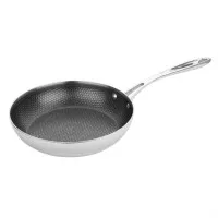 Vogue 24cm Tri-shield S/s Fry Pan (incl Induction)