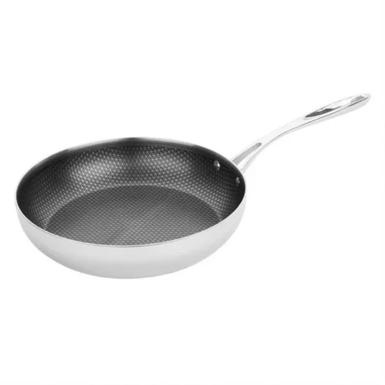Vogue 28cm Tri-shield S/s Fry Pan (incl Induction)