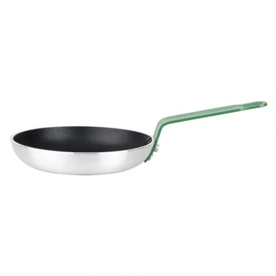 Hygiplas Aluminium Non-stick Teflon Frying Pan Green Handle 20cm