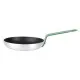 Hygiplas Aluminium Non-stick Teflon Frying Pan Green Handle 20cm