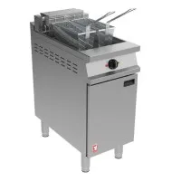 Falcon Dominator Plus E3840 Single Pan Twin Basket Fryer On Castors
