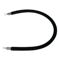 Bolero Black Rope Barrier System 2.5m