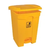 Kitchen Pedal Bin Yellow - 45ltr