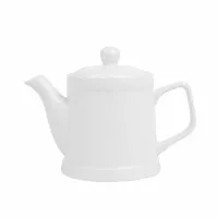 Olympia Whiteware Pier Teapots 500ml (2 Pk) 17.5oz
