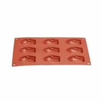 Vogue Silicone Madeline Mould 9 Cup 296x172x13mm