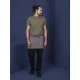 Canvas Waist Apron Grey