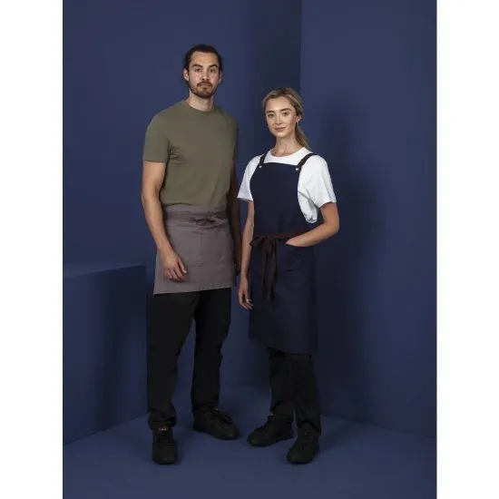 Canvas Waist Apron Grey