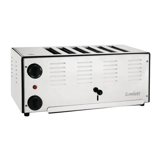 Rowlett Premier 6 Slot Toaster With Spare Elements