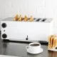 Rowlett Regent 6 Slot Toaster White With Spare Elements