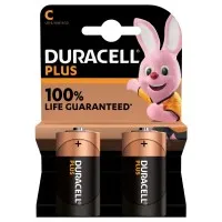 Duracell Plus C Battery (pack 2)