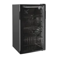 Nisbets Essentials Single Door Back Bar Cooler - 92ltr
