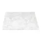 Bolero Table Square White Marble - 600mm