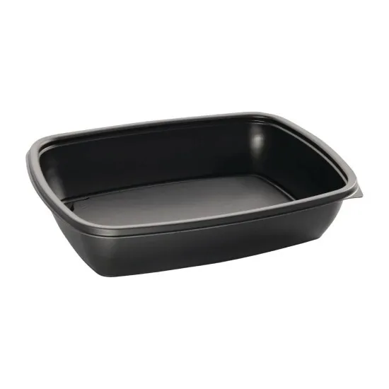 Fastpac Medium Rectangular Container Bottom - 900ml (pack 300)