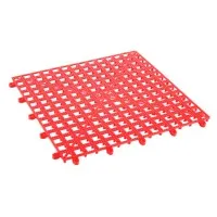 Interlocking Drip Mat Red 33cm