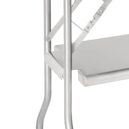Vogue Undershelf For Folding Work Table St/st - 1830x610x780mm