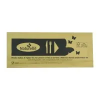 Egreen 3in1 Birch Wood Meal Service Pack Kraft Paper Wrapped (pack 250)