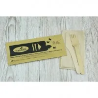 Egreen 3in1 Birch Wood Meal Service Pack Kraft Paper Wrapped (pack 250)