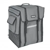 Vogue Insulated Delivery Back Pack Grey - 550x400x400mm