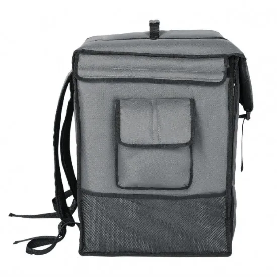 Vogue Insulated Delivery Back Pack Grey - 550x400x400mm