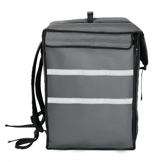 Vogue Insulated Delivery Back Pack Grey - 550x400x400mm