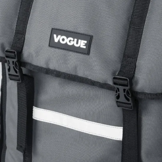 Vogue Insulated Delivery Back Pack Grey - 550x400x400mm