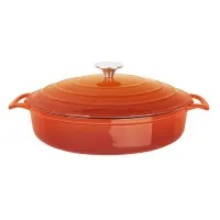 Vogue Saute Pan Round Orange - 3.5ltr 280x65mm