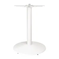 Bolero Outdoor/indoor Cast Iron Round Table Base - White