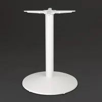 Bolero Outdoor/indoor Cast Iron Round Table Base - White
