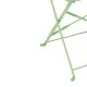 Bolero Light Green Pavement Style Steel Folding Chairs (pack 2)