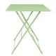 Bolero Light Green Pavement Style Table Square - 600mm