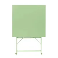 Bolero Light Green Pavement Style Table Square - 600mm
