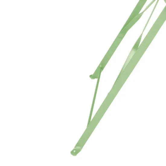 Bolero Light Green Pavement Style Table Square - 600mm
