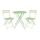 Bolero Light Green Pavement Style Table Round - 600mm