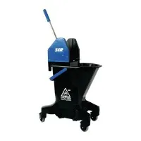Syr Long Tall Sally Recycled Plastic Mop Wringer Bucket Blue - 16ltr