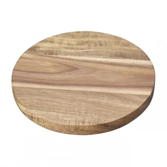Olympia Acacia Round Plate - 200x20mm