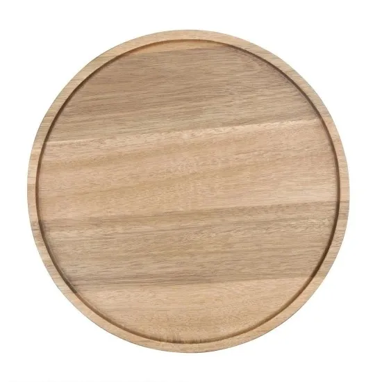 Olympia Acacia Round Plate - 250x20mm
