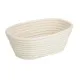 Vogue Rattan Proofing Basket Oval - 210x150x80mm