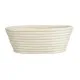 Vogue Rattan Proofing Basket Oval - 210x150x80mm