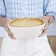 Vogue Rattan Proofing Basket Oval - 210x150x80mm