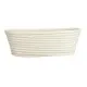 Vogue Rattan Proofing Basket Oval - 250x150x80mm
