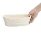 Vogue Rattan Proofing Basket Oval - 250x150x80mm