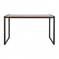 Bolero Steel & Acacia Industrial Bar Table - 1800x900
