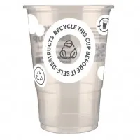 Egreen Printed Twoinone Flexy Glass Uk & Ce Marked 1/2 Pint To Brim (box 1000)