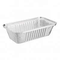 Nisbets Essentials Foil Container & Lid Pack - 660ml (pack 50)