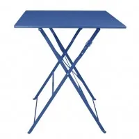 Bolero Perth Pavement Style Square Table - Dark Navy