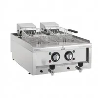 Buffalo 600 Series Double Electric Fryer - 8ltr & 8ltr