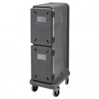 Cambro Ultra Pro Cart Tall Two Door Hot/cold Cart Charcoal Grey