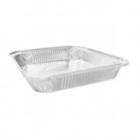 Fiesta Recyclable Shallow Foil Container - 245x245x42mm (pack 200)